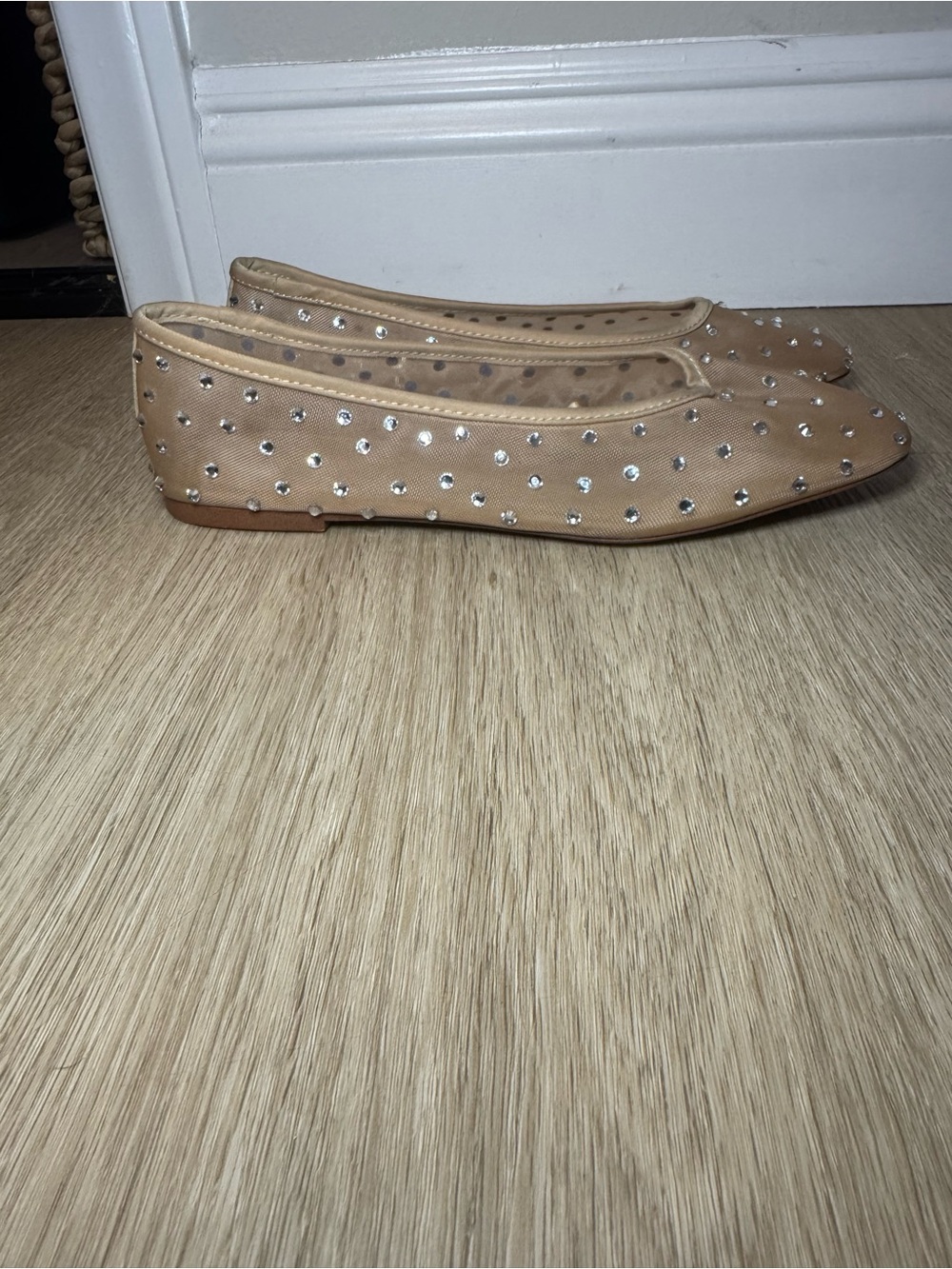 Mango Women's Rhinestone Ballerinas - Picture 4 of 7